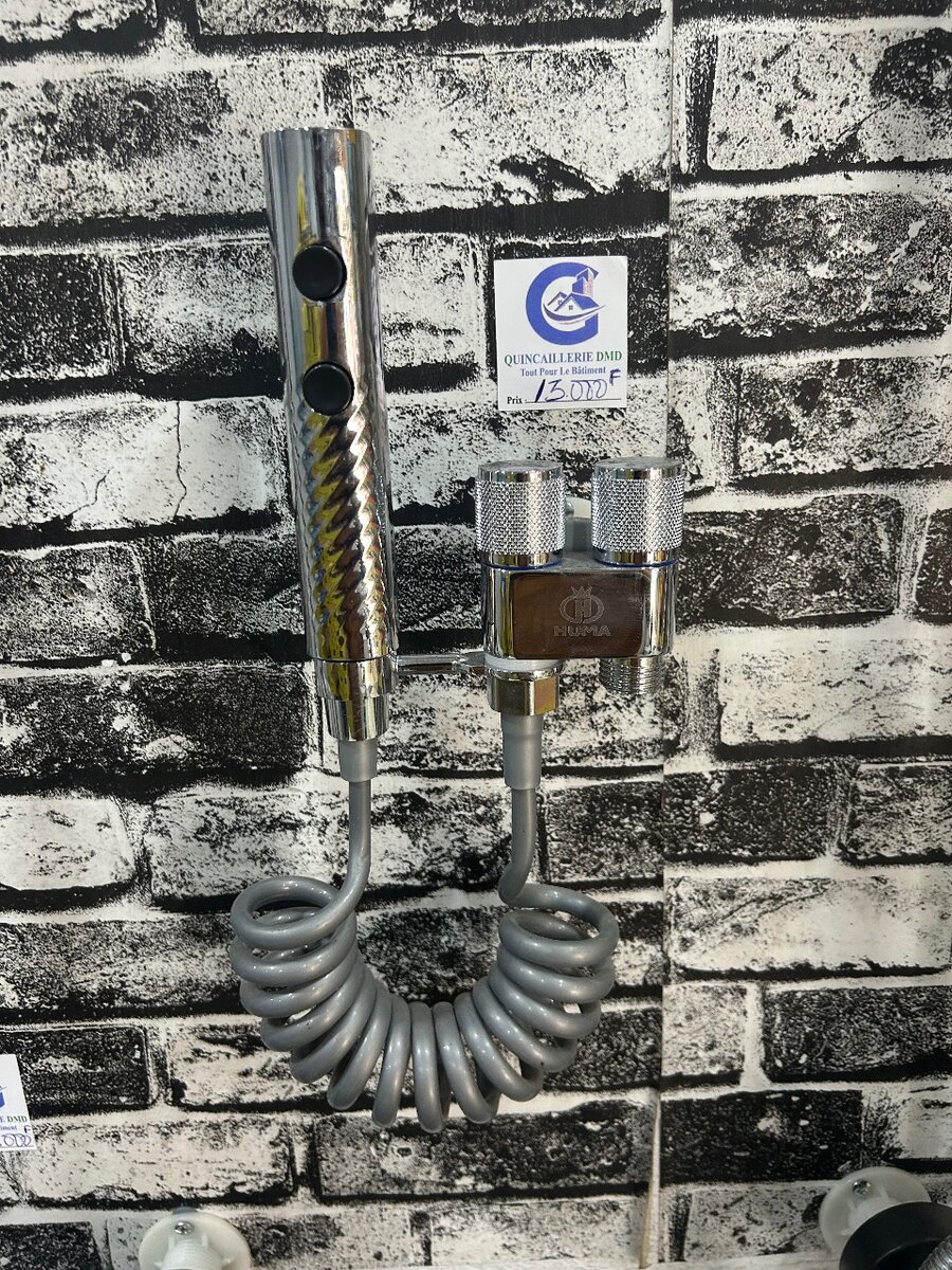 Douchette à main en acier inoxydable