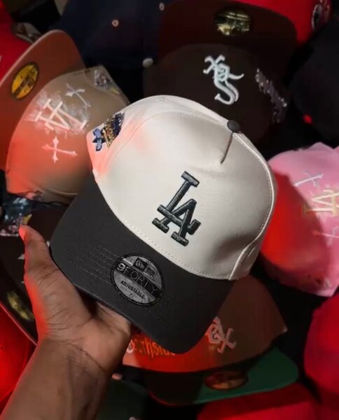 Casquette blanche LA