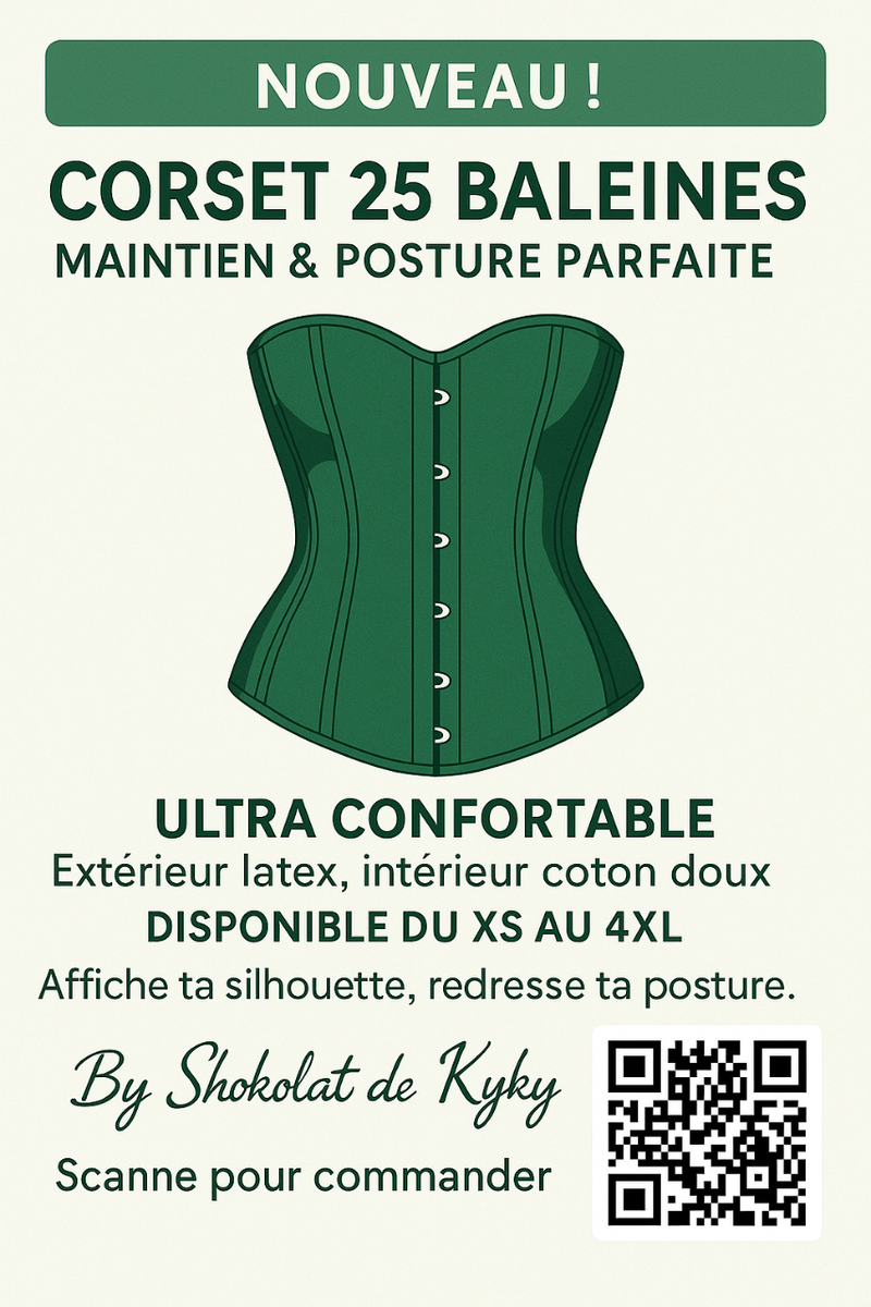 Corset (gaine ) 25 baleine