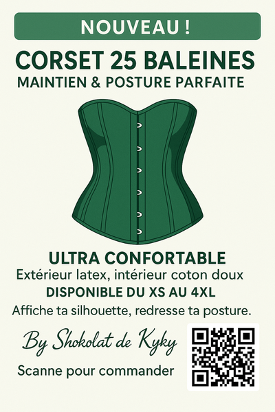 Corset (gaine ) 25 baleine