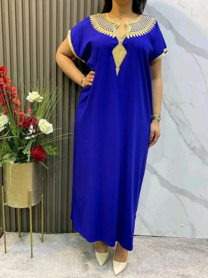 Robe Kaftan Élégant Femme