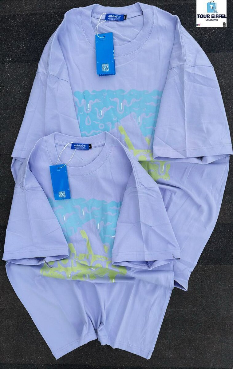 T-shirts colorés unisexes