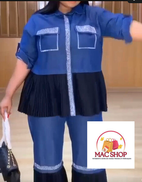 Ensemble Denim Femme Chic