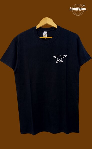 T-shirt noire "Bigorna" homme