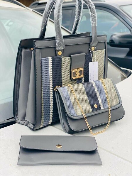 Sac à main en cuir 3 en 1