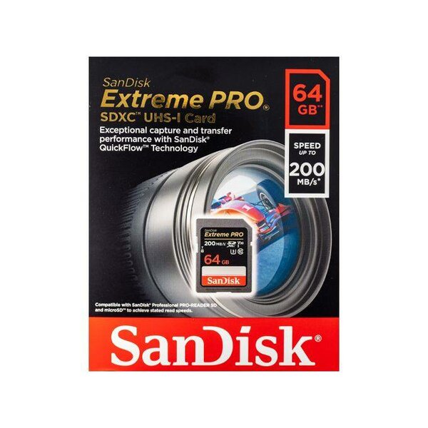 Carte mémoire SDXC SanDisk 64GB