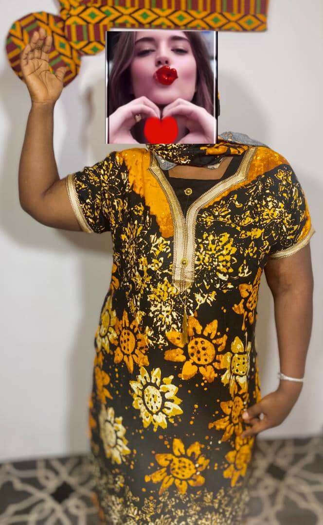 Robe Kaftan Colorée Femme