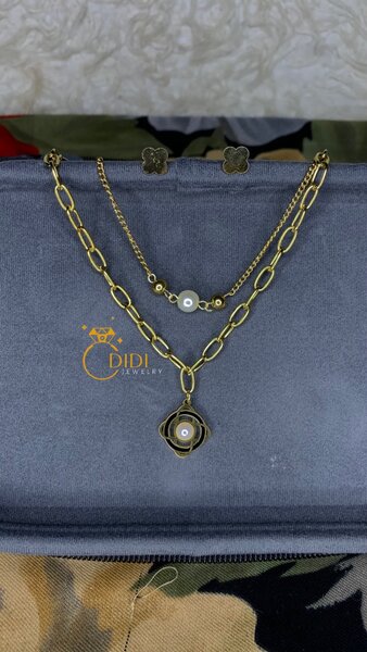 Collier en couches élégantes