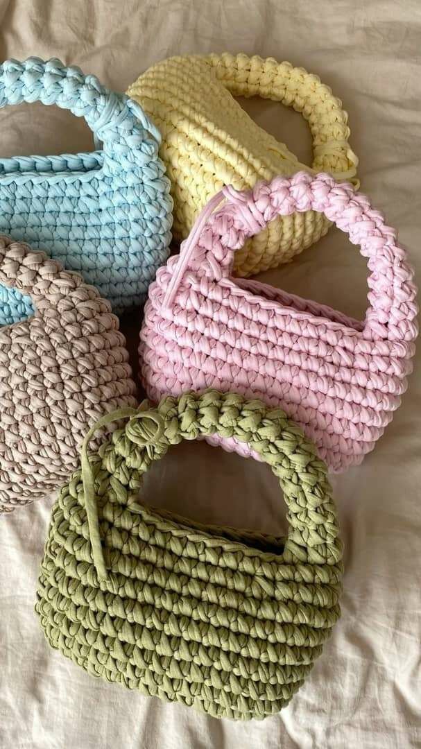 Sac en fil t-shirt classe