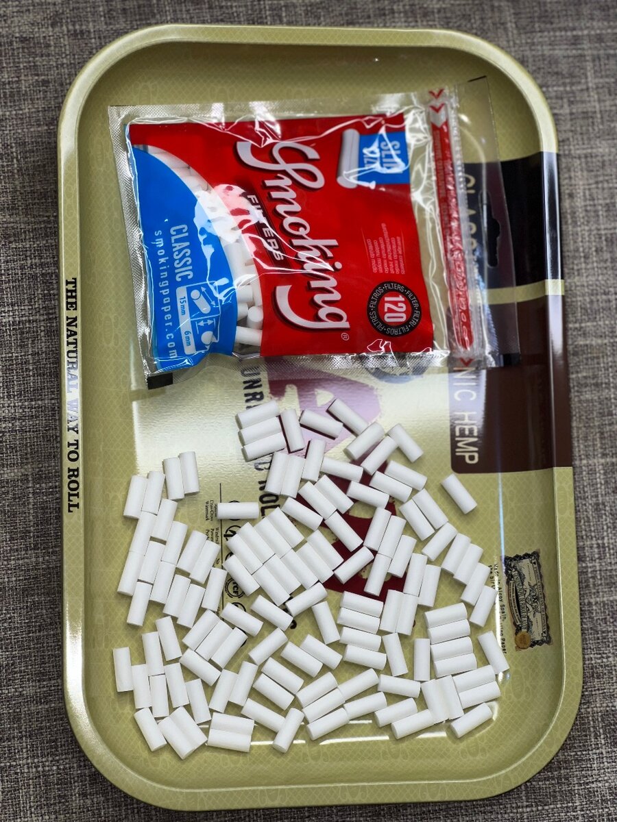 Rolling paper tip / filter