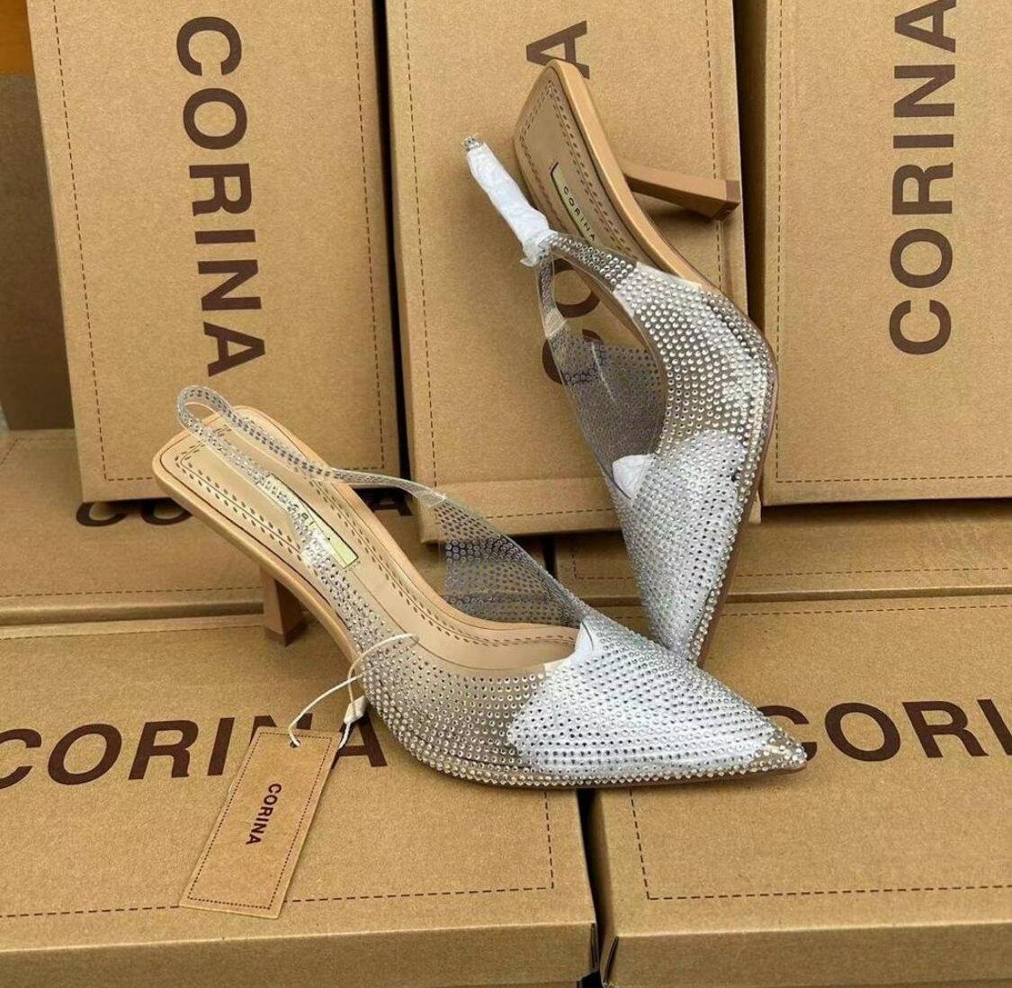 Escarpins élégants à strass