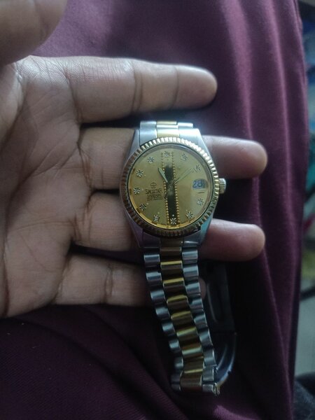 Its origional swisstar saphairewatch