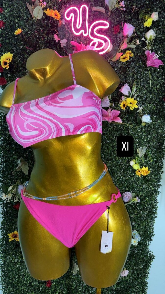 Bikini femme tropical été