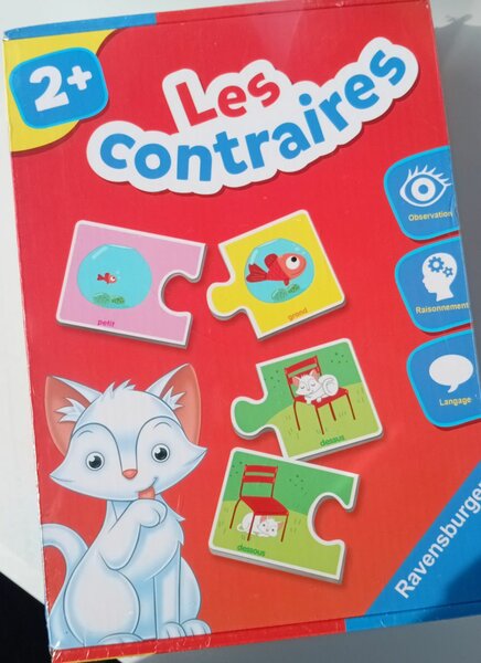 Puzzle éducatif Les Contraires