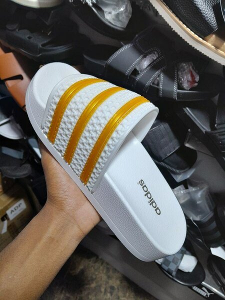 Adidas Slide Blanche Homme