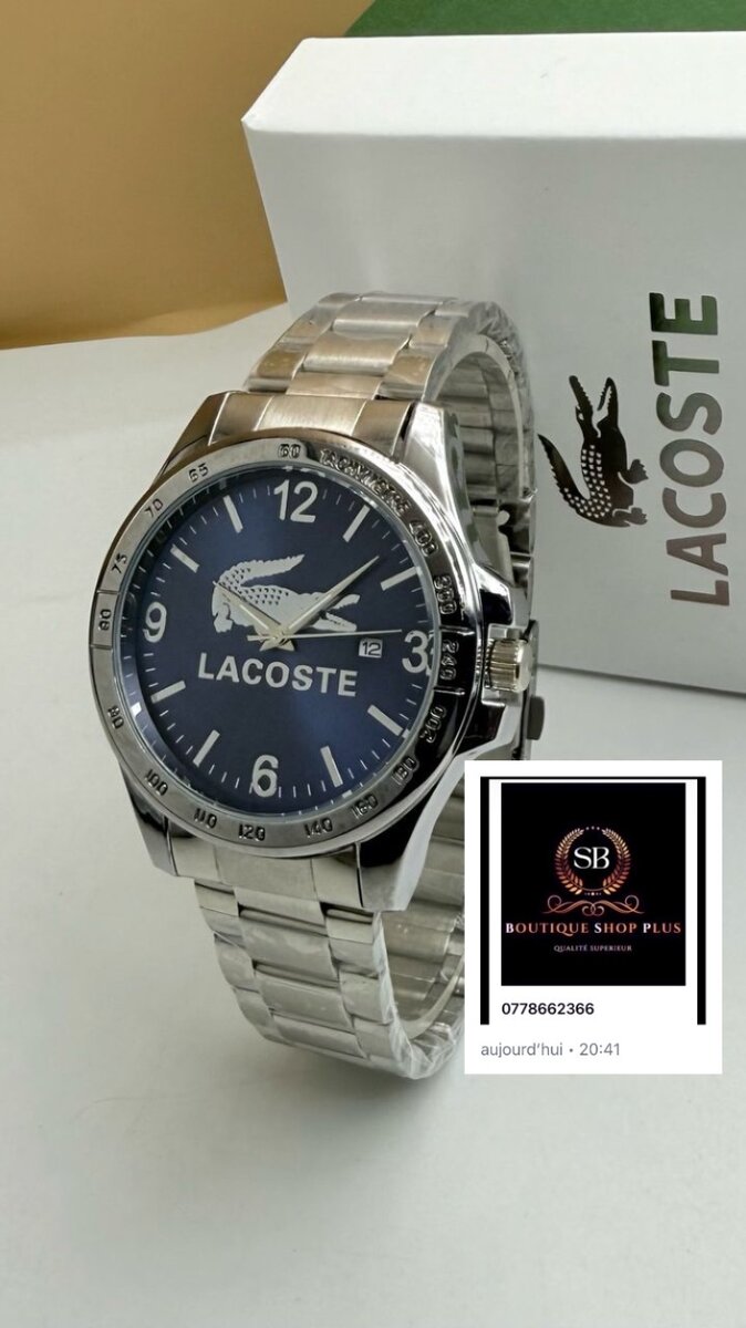 Montres Lacoste Élegantes
