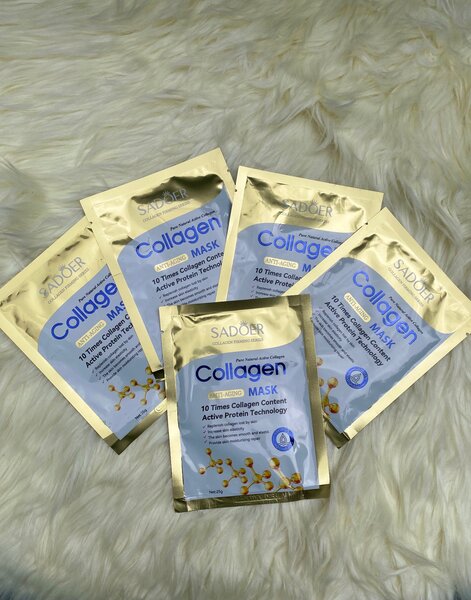 Collagen sheet mask