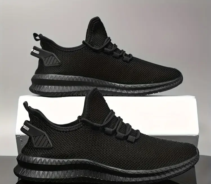 Men's Casual Athletic Sneakers - Breathable Mesh