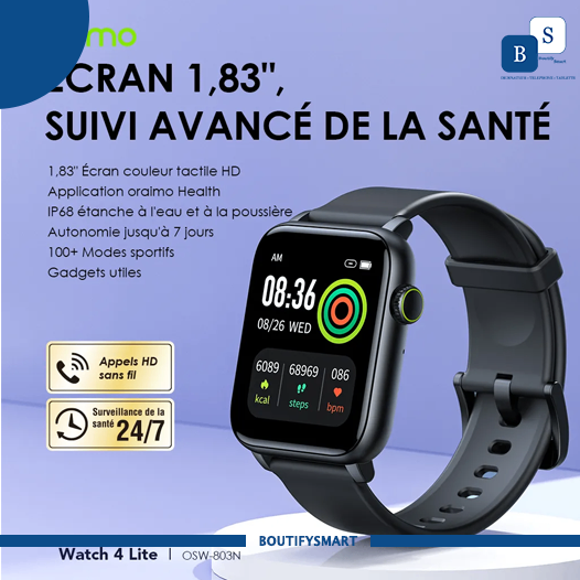 Montre Oraimo Watch 4 Lite