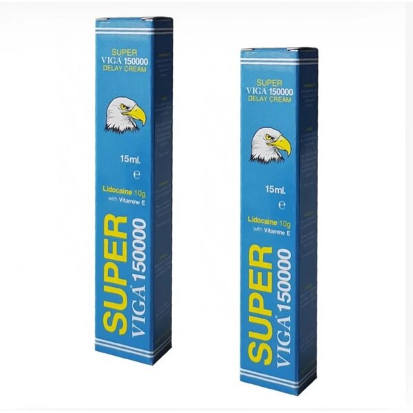 Crème Super Viga 150000 pour retarder l'éjaculation