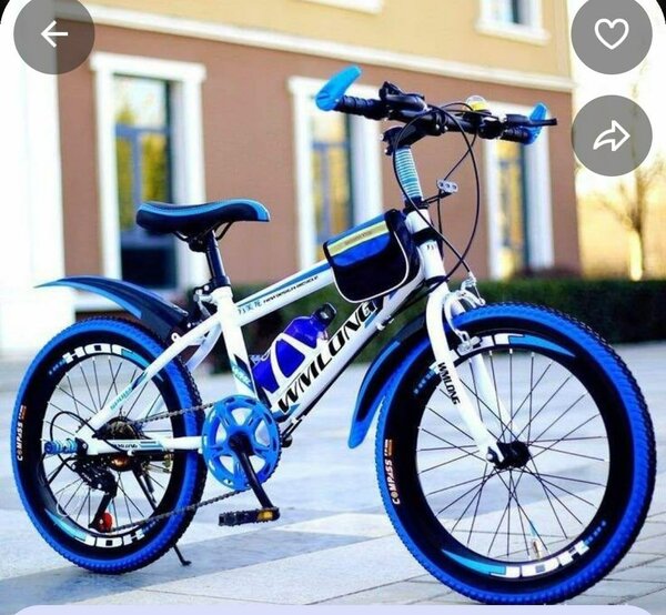 Vélo enfant WINLINE bleu et blanc
