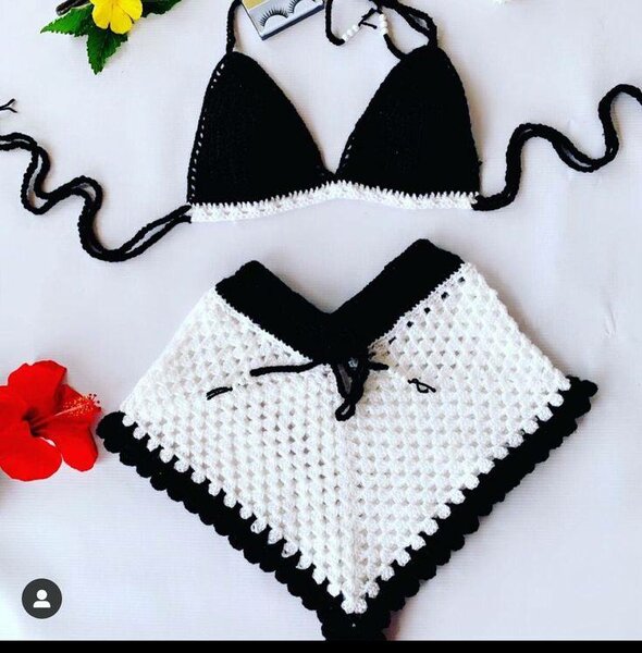 Bikini crochet élégant