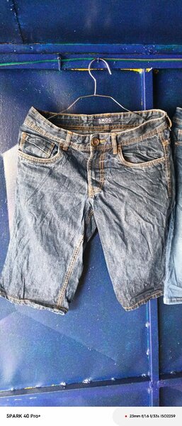 Short en denim pour homme