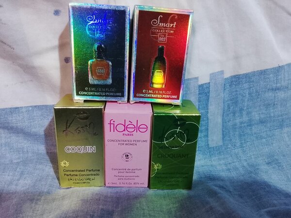 5 parfums