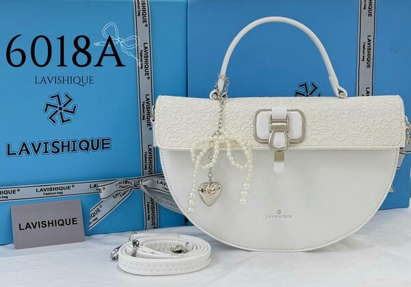 Sac à main blanc LAVISHIQUE - Élégance et style