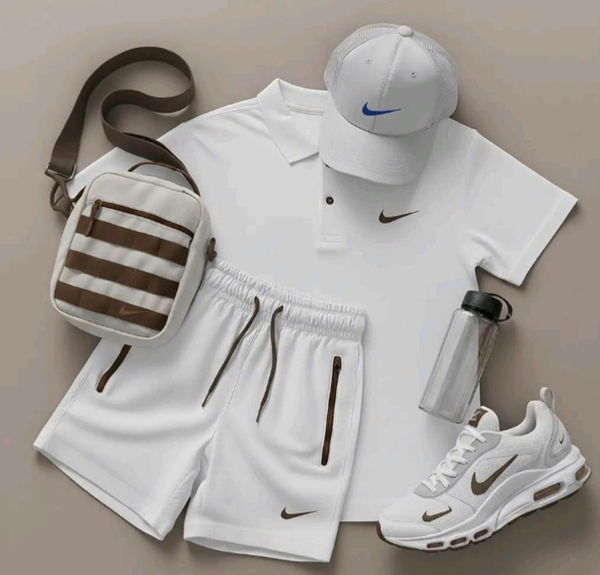 Ensemble Sportif Blanc Nike