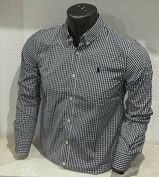 Chemise à carreaux homme élégante
