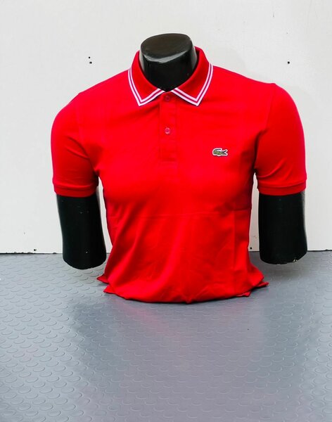 Polos Lacoste en coton homme