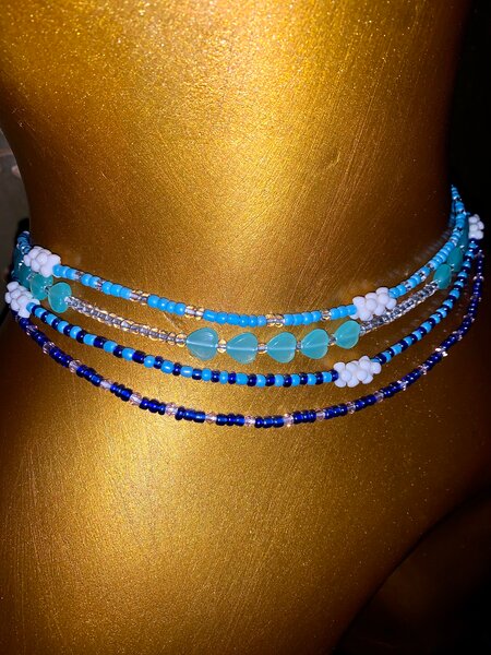 Ceinture de perles bohème