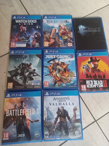 Lot de jeux PS4 populaires