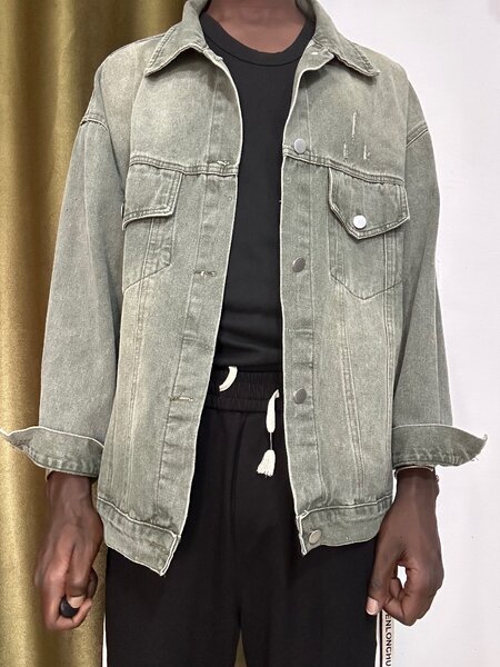 Veste en jean décontractée