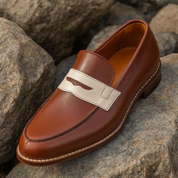 Chaussures en cuir élégantes