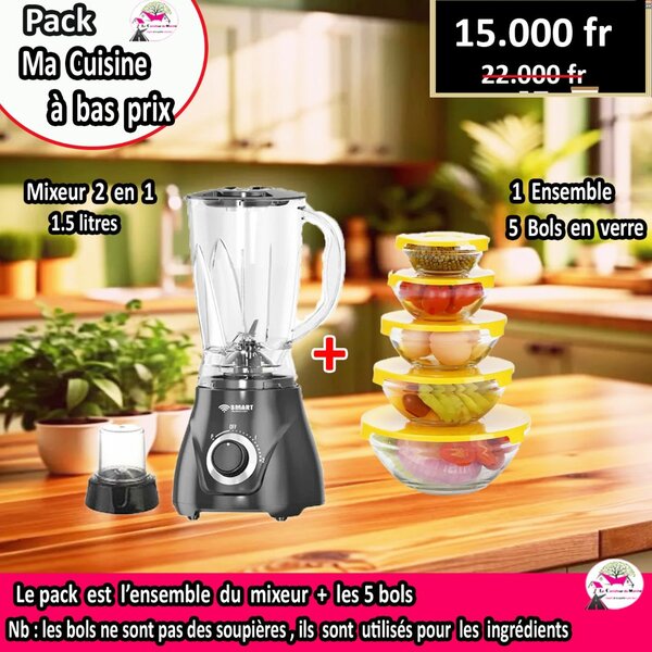 Pack ma cuisine à bas prix
