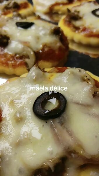 Mini Pizzas Gourmandes