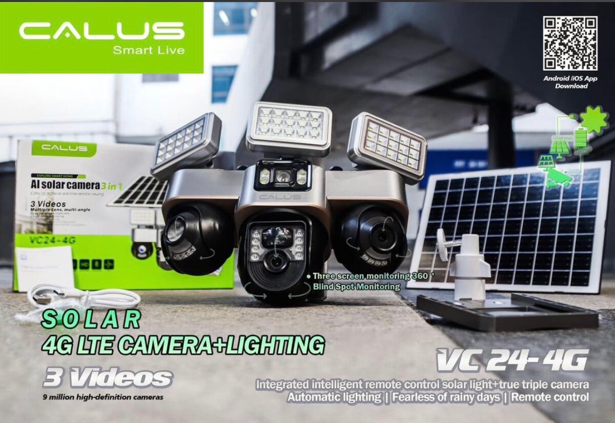 Caméra Solaire 4G Calus