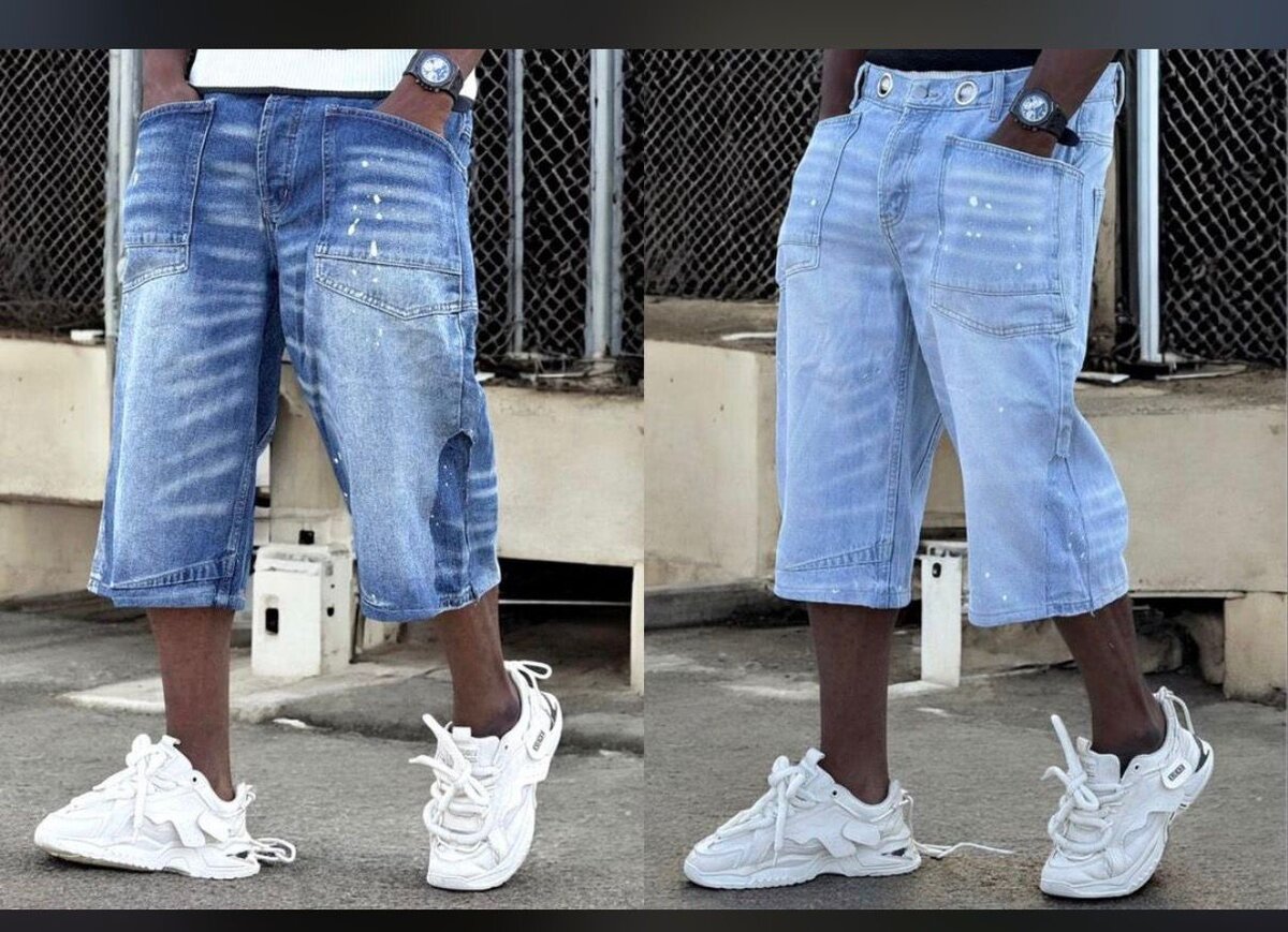 Shorts en jean décontractés