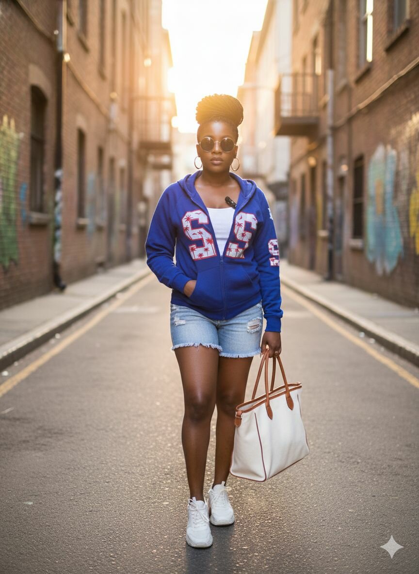 Veste À Capuche Sportive