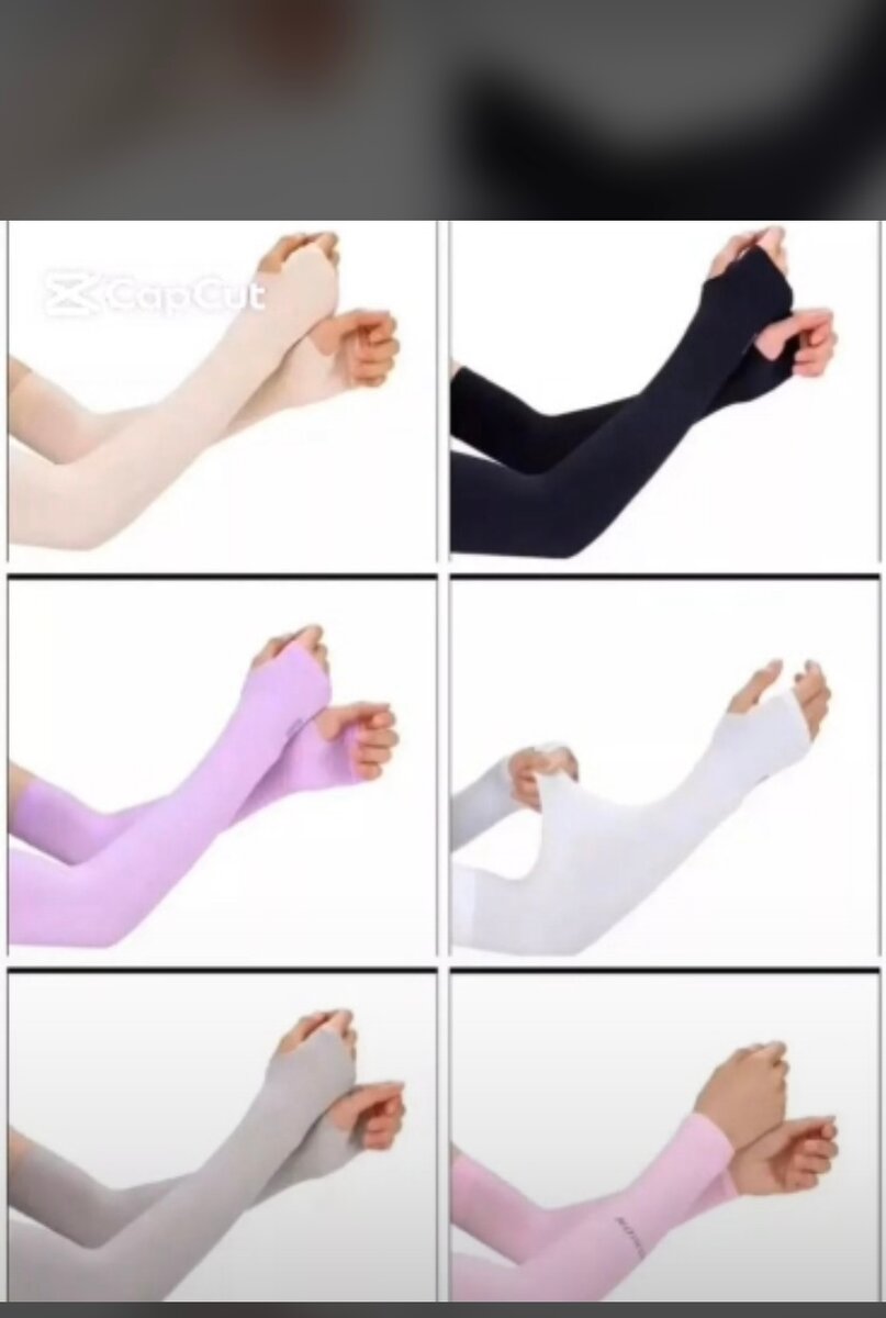 Manchettes Anti-UV Sport