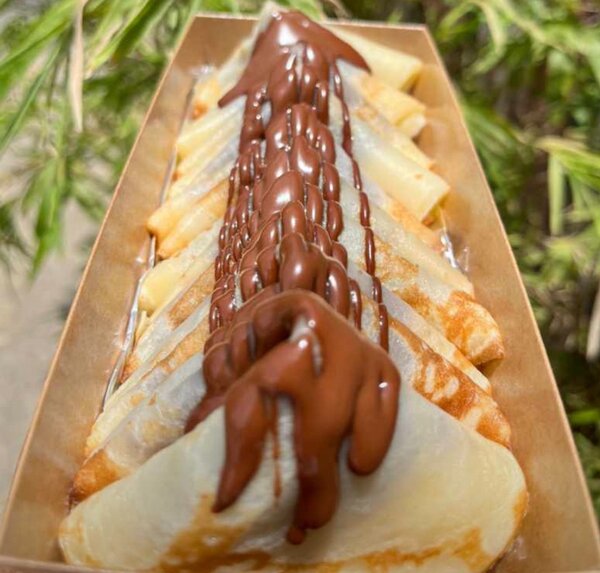 Crêpes au chocolat gourmandes