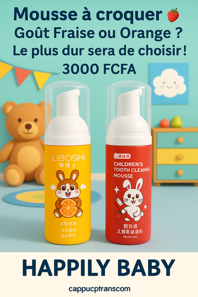 Dentifrice mousse pour enfants