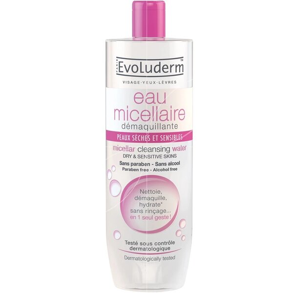 Evoluderm Eau Micellaire Démaquillante