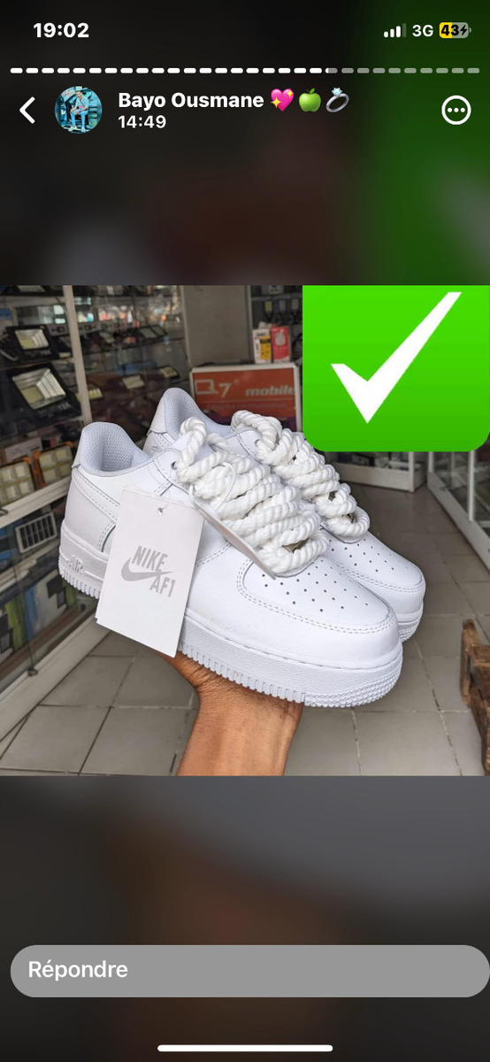 Chaussures Balenciaga et air force