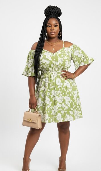 Robe d'été fleurie élégante