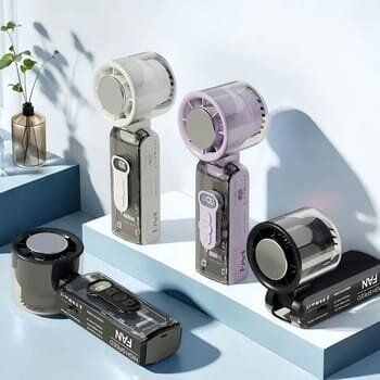 Mini ventilateur led