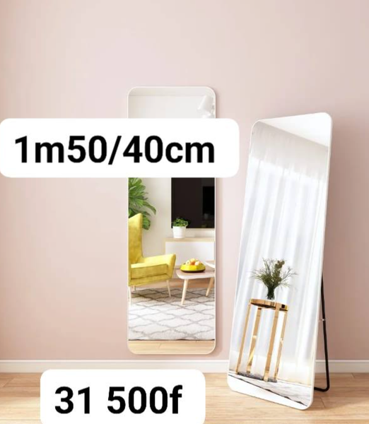 Beau miroir élégant pour votre maison 1m50/40cm