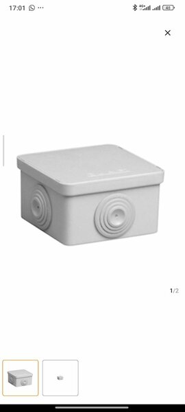 Boîte de jonction étanche